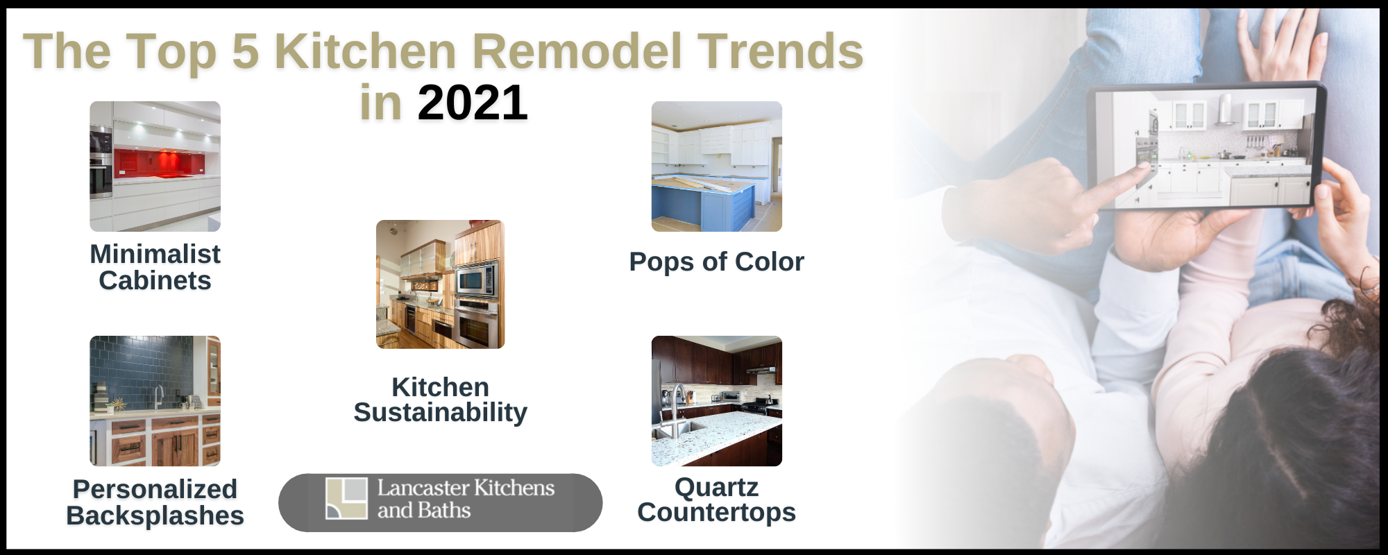 Five kitchen trends from the year 2021